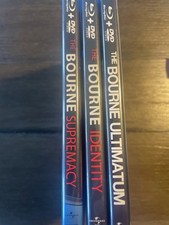 the bourne trilogy blu ray dvd lot