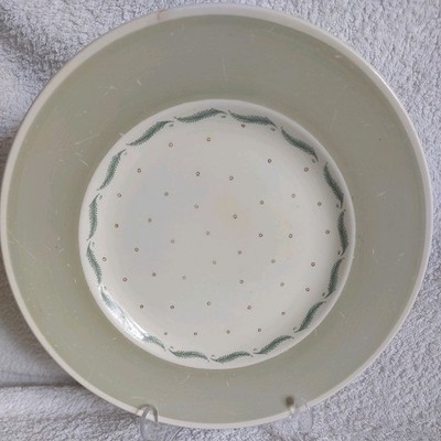 Susie Cooper Crown Works Farne and Dots Speiseteller 10''/25cm MCM Vintage
