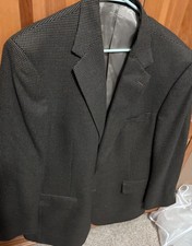 Men's Brown plaid blazer