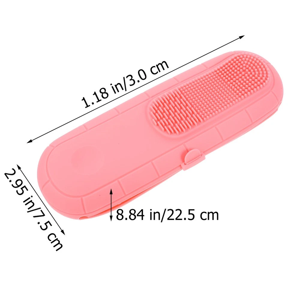 Make-up-Pinsel-Etui, Silikon-Make-up-Pinselhalter, - Bild 4 von 4