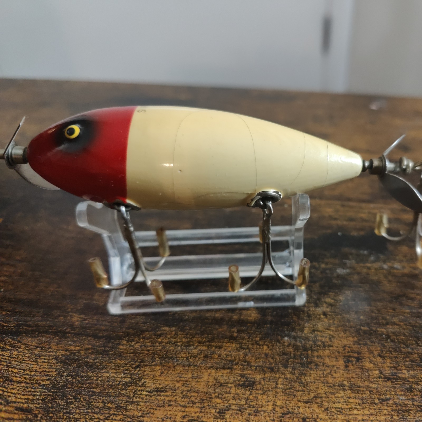 Leurre de pêche vintage South Bend Surf Oreno 963 GCBW en