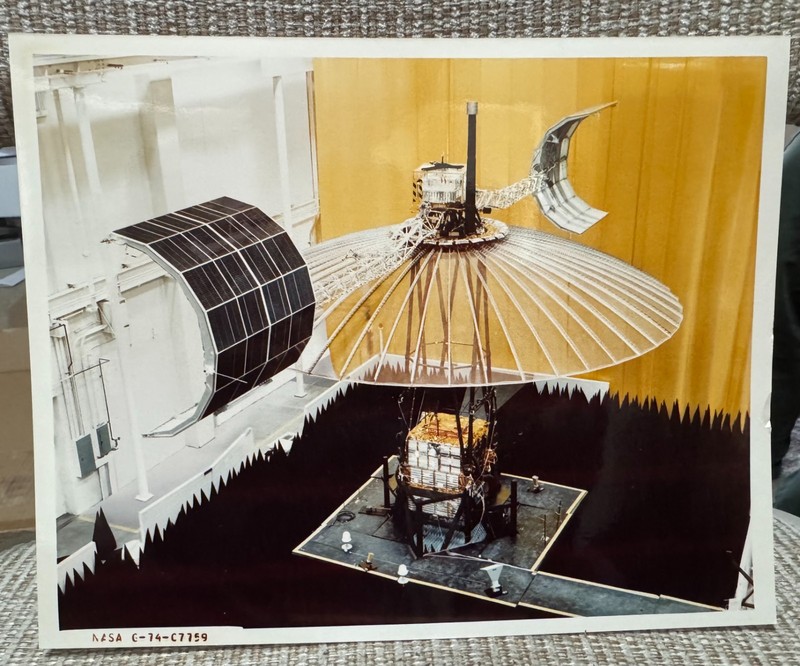 NASA RED LETTER G-74-C7759 Kodak Paper Glossy Photograph Photo Picture 1970's