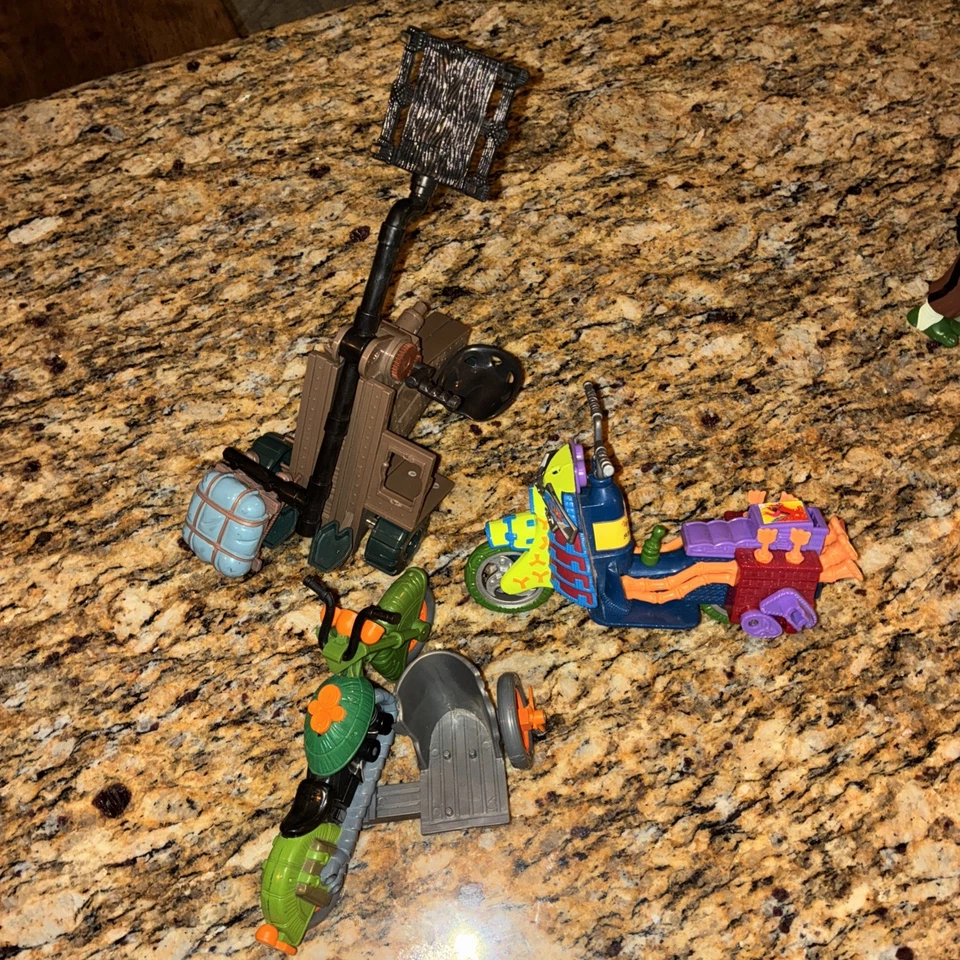 Lote De Colección Tortugas Ninja Adolescentes Mutantes Años 18 Años 80-90 Foto 2 de 4