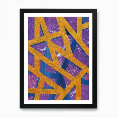 Lesen Sie zwischen den Zeilen Kunstdruck gerahmt Wandbild Poster Leinwanddruck Bild