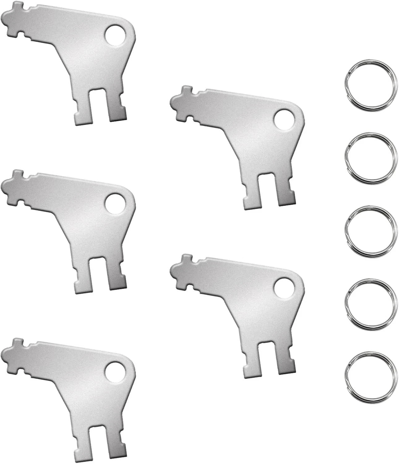 Dispenser Key, 5pcs Universal Key For Gp Silver