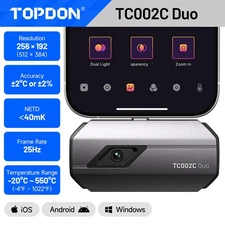 TOPDON TC002C Duo Thermal Imaging Camera Accurate Measurement HVAC Electrical