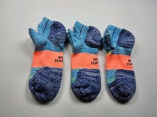 Bombas Hex-Tec Athletic Run Ankle Socks Lot Of 3 Pairs Size M