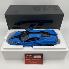 GT Spirit 1/18 Chevrolet Corvette C8 Blue No.GTS286 Used