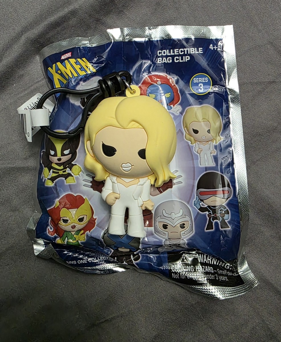 3D Foam Figural Key Chain Clip Blind Bag Marvel X-Man Series 3