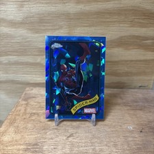 2025 Topps Topps Chrome Marvel Sapphire Spider-Man #101