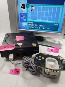 Official SEGA Dreamcast 4X Memory Card Pack HKT-4100 HKT4100 four slot