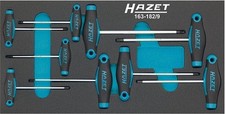 HAZET SCHRAUBENDREHER SATZ - MIT T-GRIFF - TORX&reg; - T6&nbsp;&ndash;&nbsp;T30 -9-TLG.