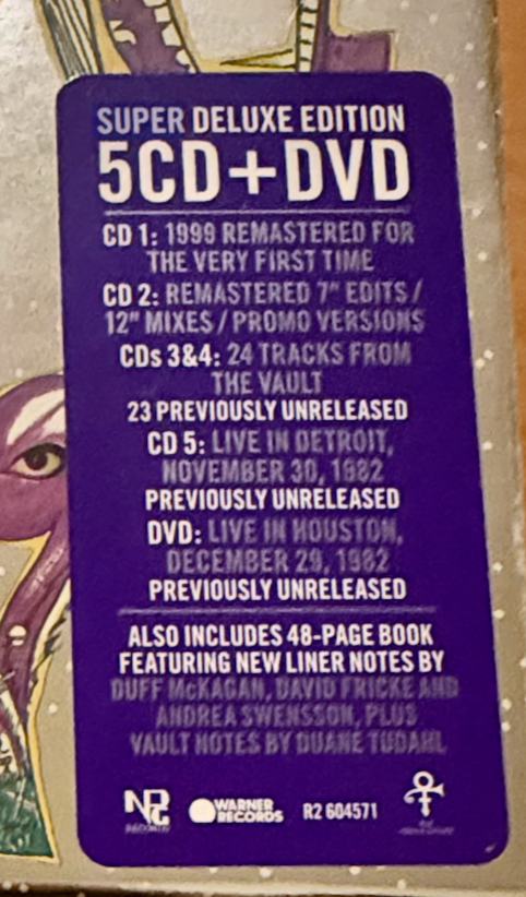 1999 (Super Deluxe) (5 cd/1dvd) by Prince (CD, 2019) for sale