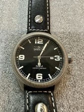 Invicta 1460 Specialty Vintage Pilot Watch - 45mm - Near Mint - NEW BATTERY