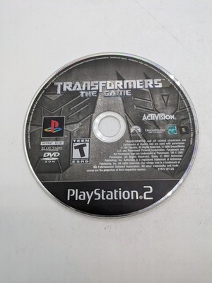 Transformers: The Game Sony Playstation 2 PS2 Disc Only