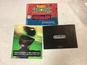 Nintendo VUE-S-RA01 Virtual Boy Console - Red/Black CIB Manual Reg Card No Game