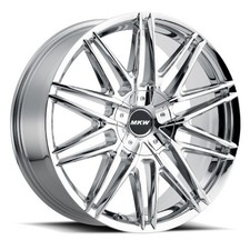 20x8.5 Mkw M124 Chrome Wheel 5x1105x115 40mm