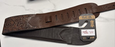 Levy's M4WP-006 3" Embossed Leather Guitar Strap NEW hlc
