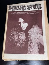 ROLLING STONE MAGAZINE  JULIANA WOLMAN  MAY 25, 1968  #11  DYLAN  JOHNNY CASH