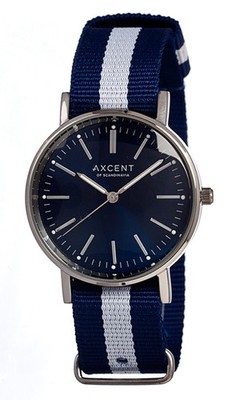 Blue & White Watch Axcent Of Scandinavia X680042