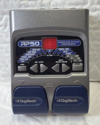 DigiTech RP50 Multi-Effect Modeling Guitar Processor - Untested