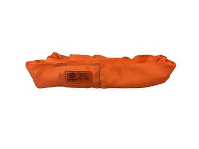 Power Lift PL8x14' Orange Polyester Round Sling (25,000 lb. Vertical Capacity...