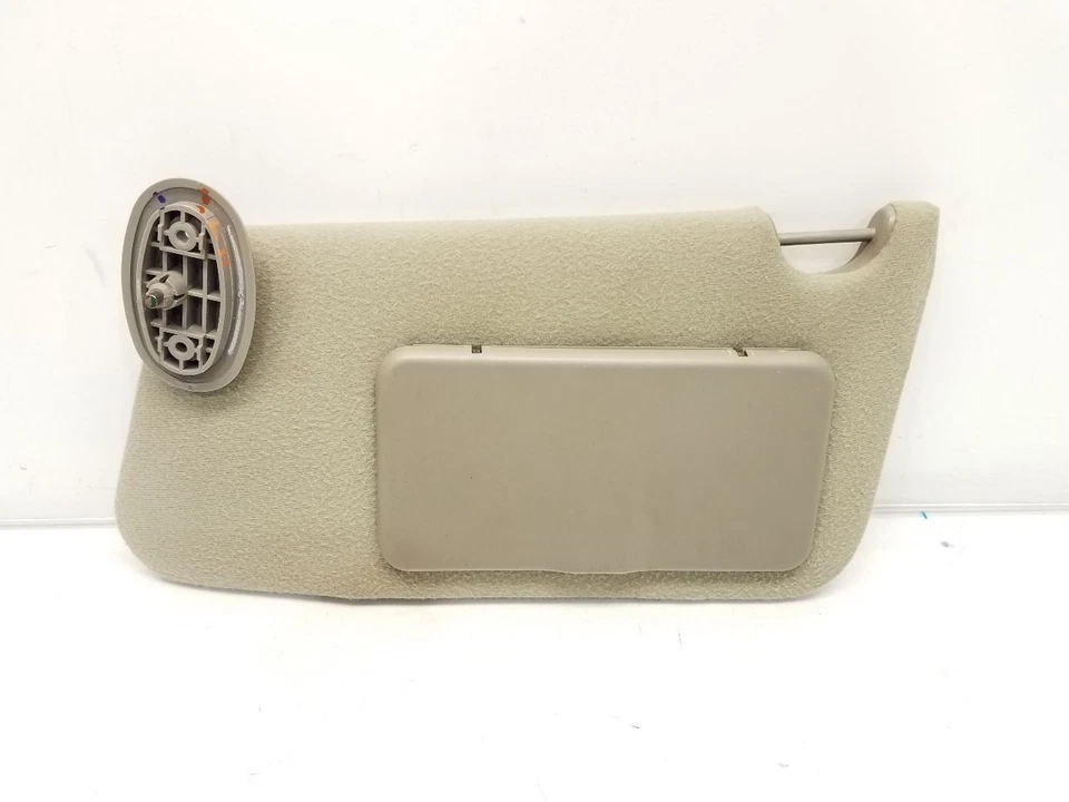 Parasol derecho para pasajero Pontiac Grand Am 2000-05 con espejo *tela gris* Foto 2 de 4