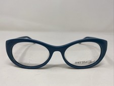 Chez Colette Vintage Amelie 635 Col. EQ 51-18-135 Blue Eyeglasses Frame IP30