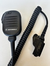 Motorola NMN6191C Cable Whisper Microphone Remote Speaker tested and working.