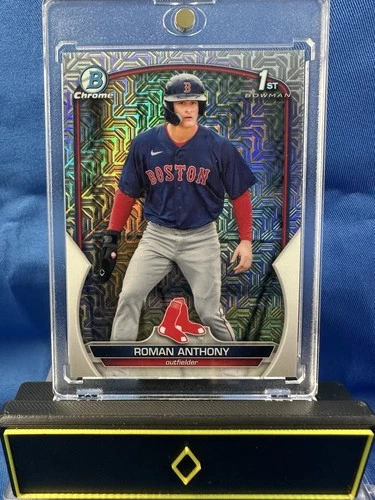 2023 Bowman - Chrome Prospects Roman Anthony #BCP-71 Mojo Refractor (RC)