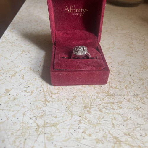 Affinity Sterling Silver Diamond Wings Ring - Picture 2 of 2