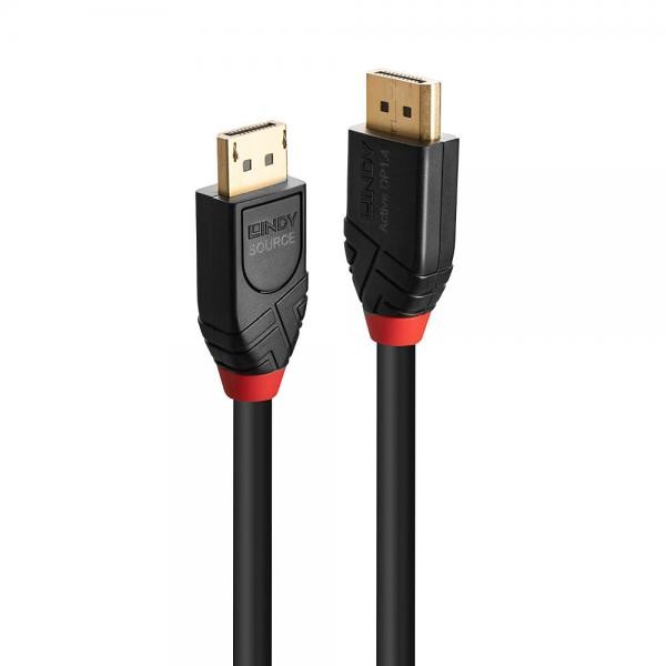Lindy Nero Cavo Displayport (7.50 M), Cavo Video, - Immagine 3