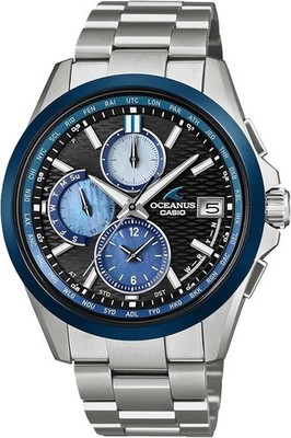 CASIO OCEANUS OCW-T2600AP-1AJF CLASSIC LINE INDIGO OCEAN Awa Ai Men's Watch
