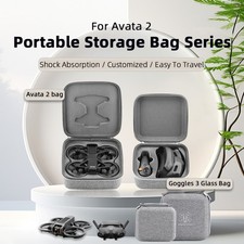 Drone Storage Bag Flight Glasses Remote Control Storage Bag For DJI Avata 2