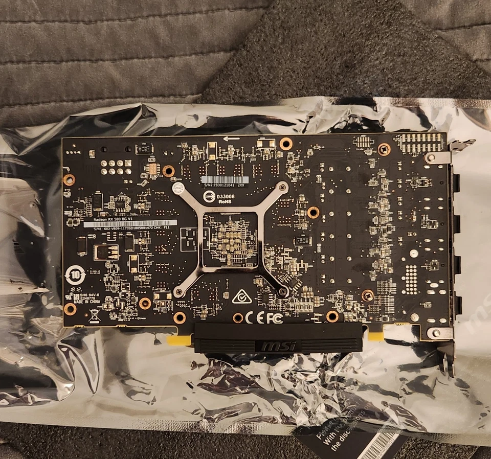 MSI AMD Radeon RX 580 8GB V1 GDDR5 Graphics Card New* with Box - Image 4 of 4