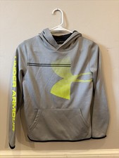Under Armour Youth Medium Grey Sweatshirt Hoodie