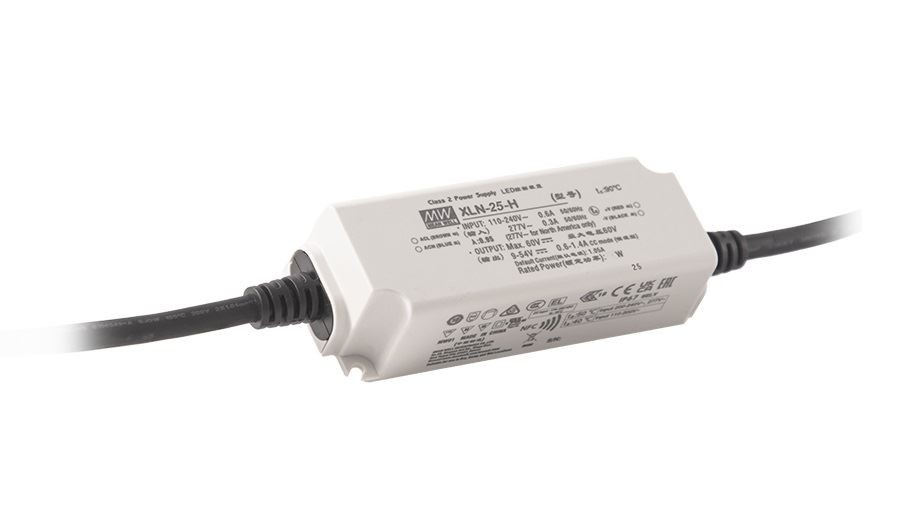 Alimentation LED Mean Well XLN-25-12 étanche IP67 transformateur 12V 25W
