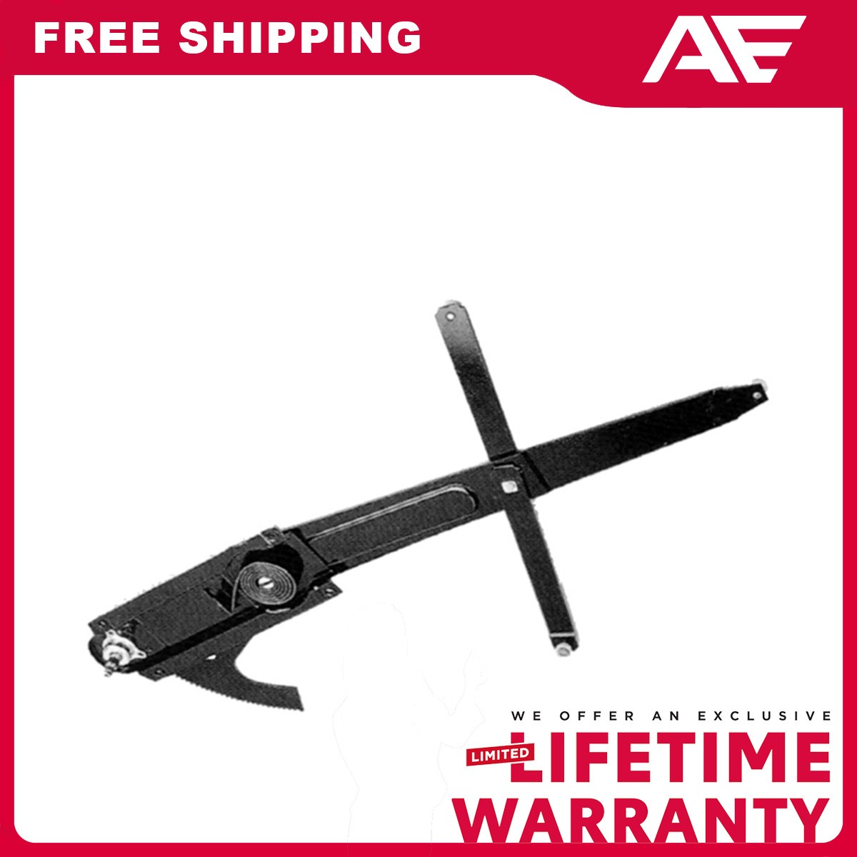 Window Regulator Front Passenger Side For 1967 Ford GT40 Mustang Mercury Cougar