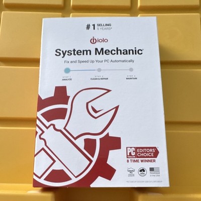 iolo System Mechanic PC Optimization & Registry Software CD for Windows