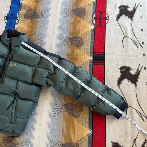 Herren Mountain Hardwear SubZero Daunen gefütterte Jacke Größe Large grün Outdoor - Bild 11 von 11
