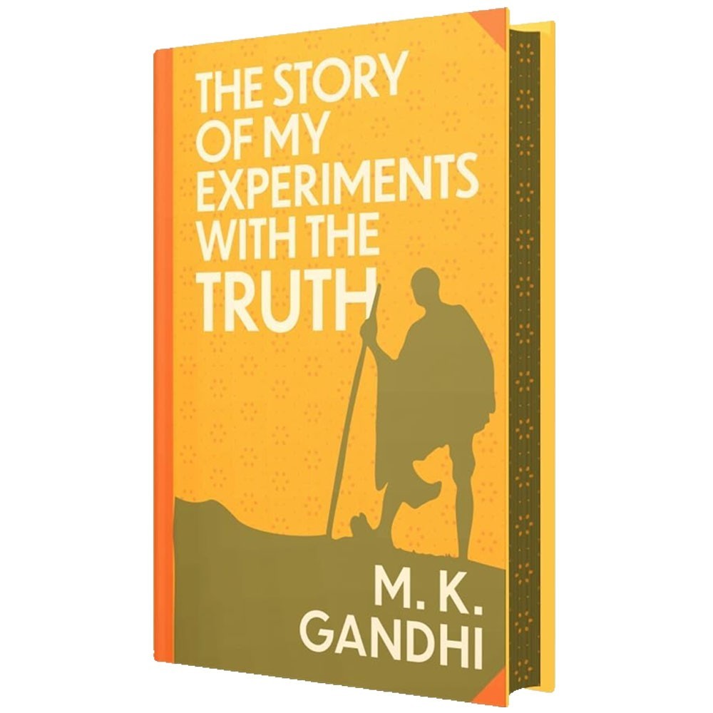 Wilco International The Story Of My Experiments With Truth By Mahatma Gandhi - Wilco Classics Deluxe Sprayed Edge Hardback - Non Fiction Autobiography - Brand New Uk Edition - Image 2