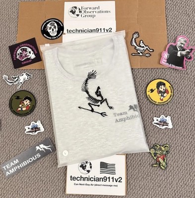 Forward Observations Group - Amphibious Tee T Shirt Grey Patagonia