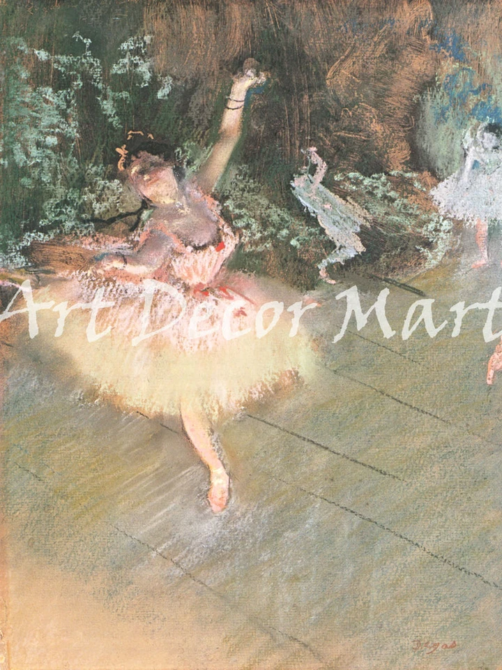 The Star-Degas - CANVAS OR PRINT WALL ART - Image 2 of 2