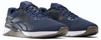 Reebok Men s Nano X3 Shoes Sz(10) Vector Navy/Core Black/Gum 100033784 NIB