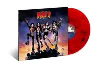 KISS - Destroyer Marble Red Vinyl 2018 LP, Limited Edition - Ume