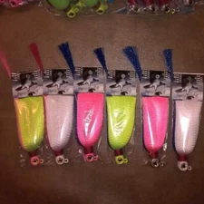 3 pack Flare Snook ASPIRIN T&A JIGS MIXED  1oz 1.5oz 2oz 2.5oz 3oz Flair Hawk