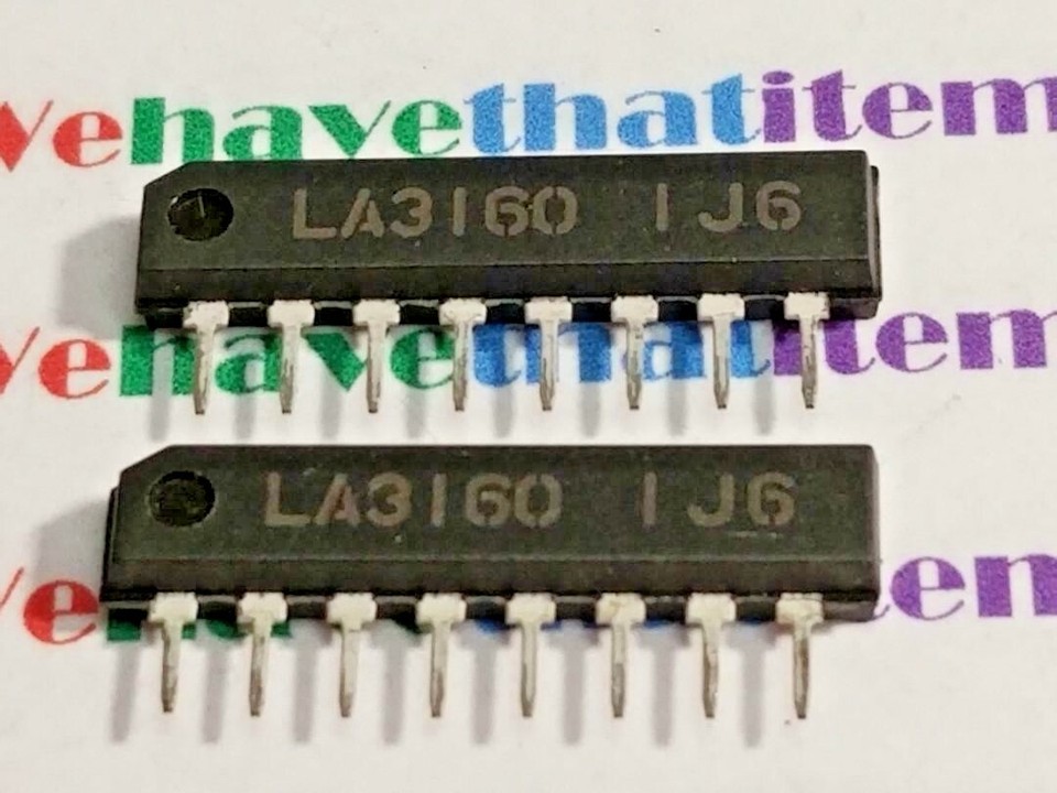 LA3160 / CROSSES TO ECG1170, NTE1170 / IC / SIP / 2 PIECES (qzty) | eBay