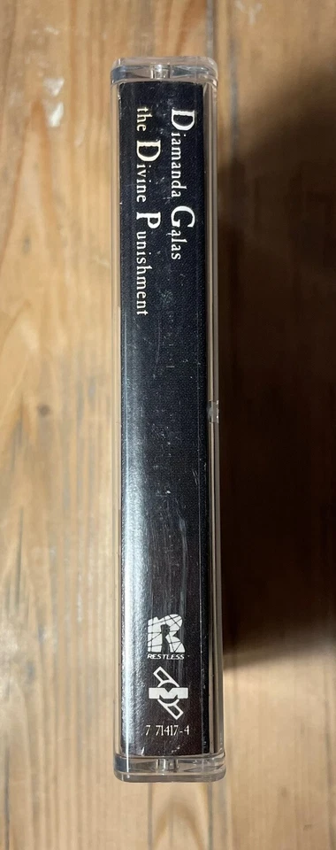 Diamanda Galas The Divine Punishment Cassette Tape 1989 Mute Records Reissue - Image 4 of 4