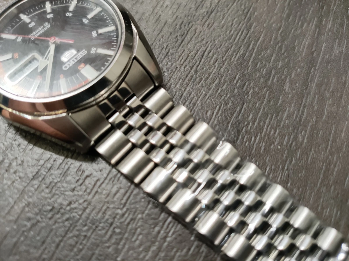 18mm jubilee bracelet for seiko 5 new arrivals