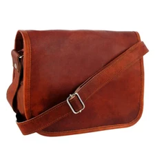 Brown Pure Leather Shoulder Bag Handmade Attractive Women Bag For Daily Use